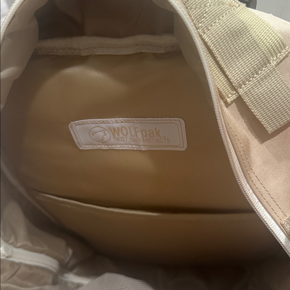 Wolfpak Tan Backpack - Picture 4 of 6